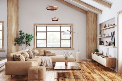 Living Room Hardwood Flooring